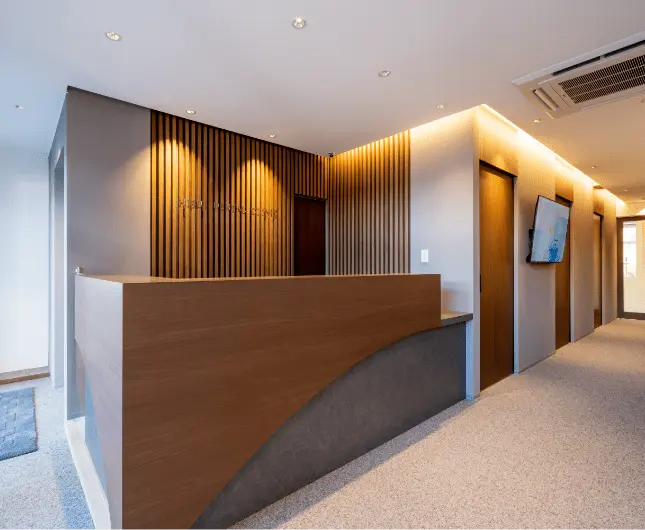 ひすい歯科の受付