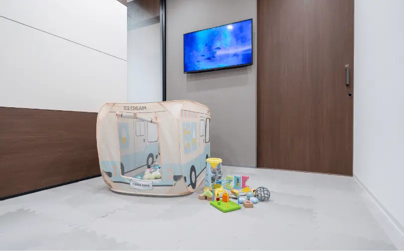 枚方市の歯医者　ひすい歯科のキッズスペース